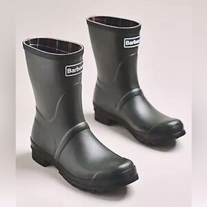 Barbour Banbury Wellington Boots Olive LRF0084 OL11 Women’s 5 Mid Calf Rain